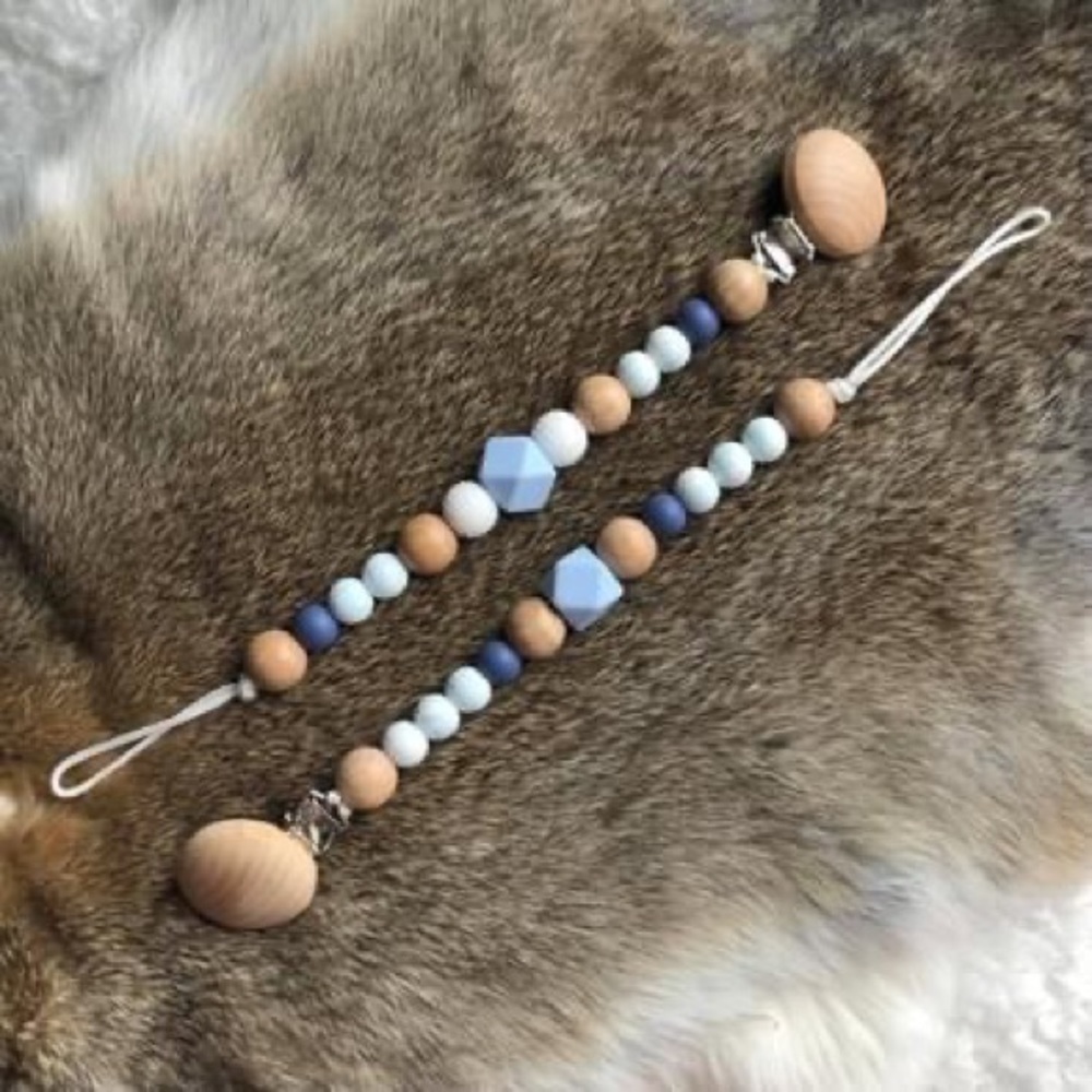 Hand Crafted Pacifier/Teething clips!